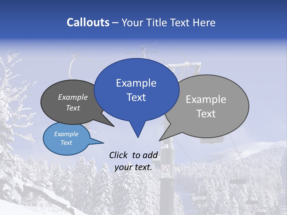 White Bukovel Pleasure PowerPoint Template