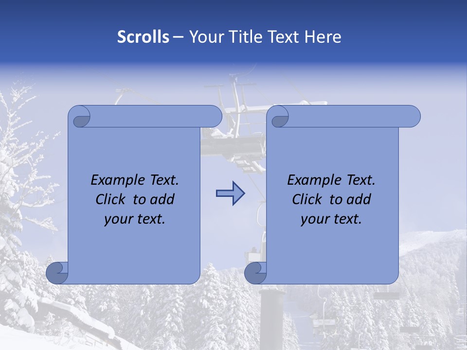 White Bukovel Pleasure PowerPoint Template