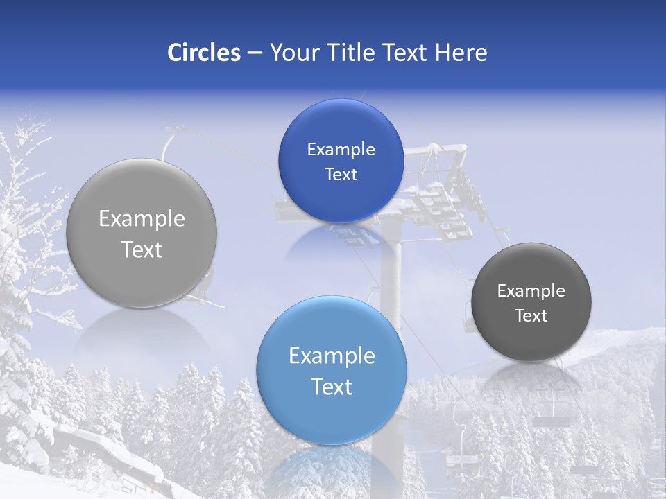 White Bukovel Pleasure PowerPoint Template