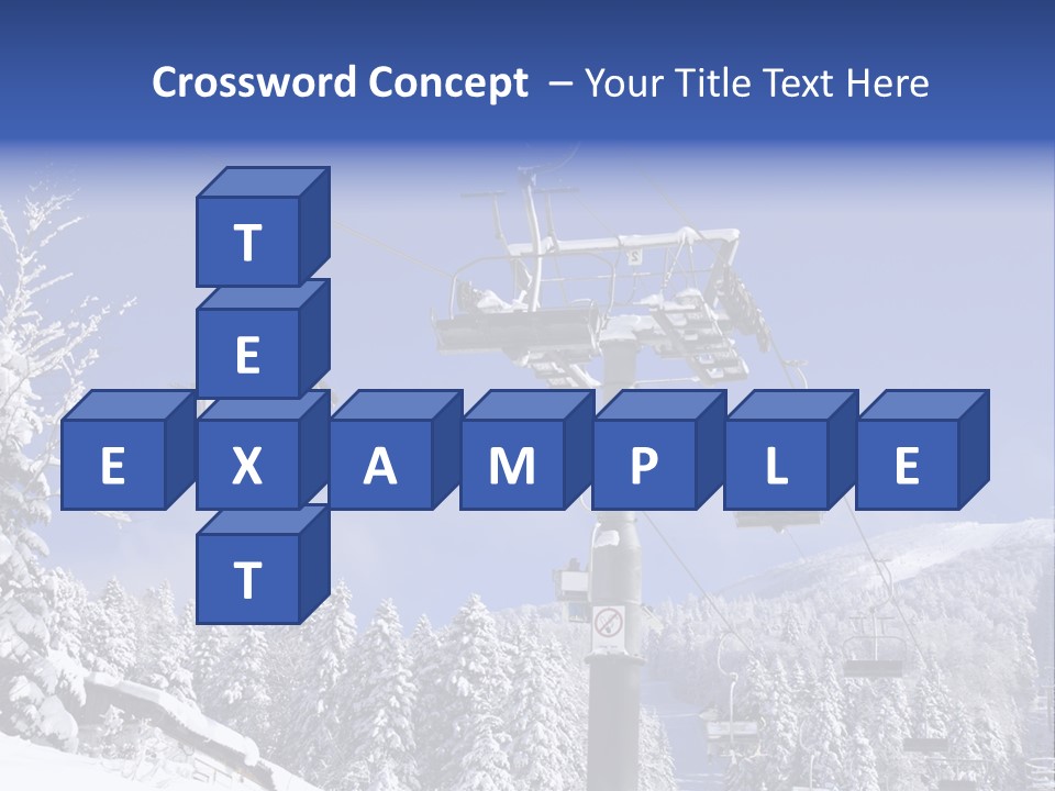 White Bukovel Pleasure PowerPoint Template