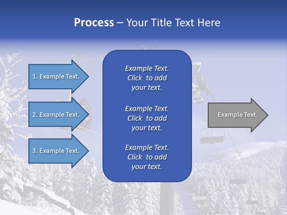 White Bukovel Pleasure PowerPoint Template