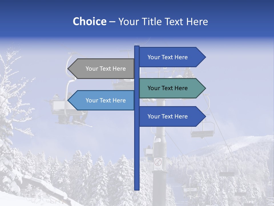 White Bukovel Pleasure PowerPoint Template