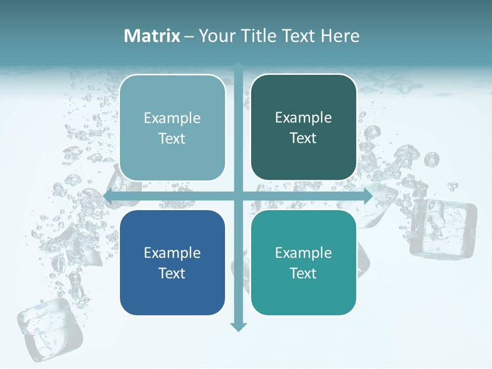Pattern Abstract Square PowerPoint Template