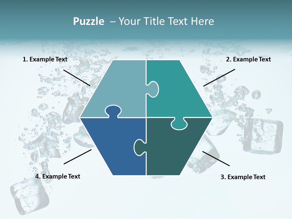Pattern Abstract Square PowerPoint Template