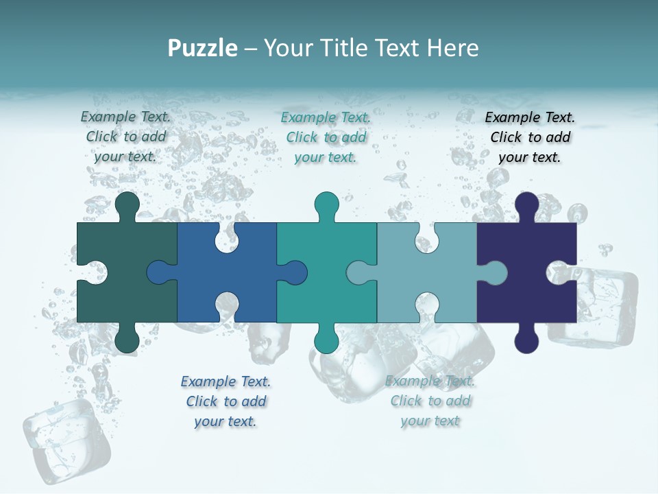 Pattern Abstract Square PowerPoint Template