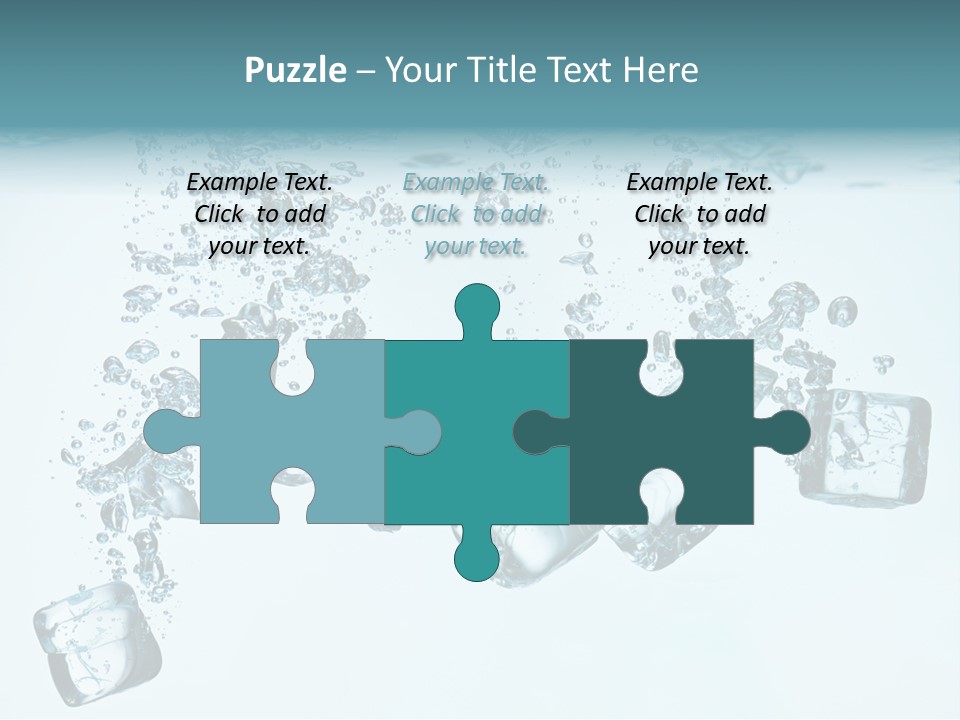 Pattern Abstract Square PowerPoint Template