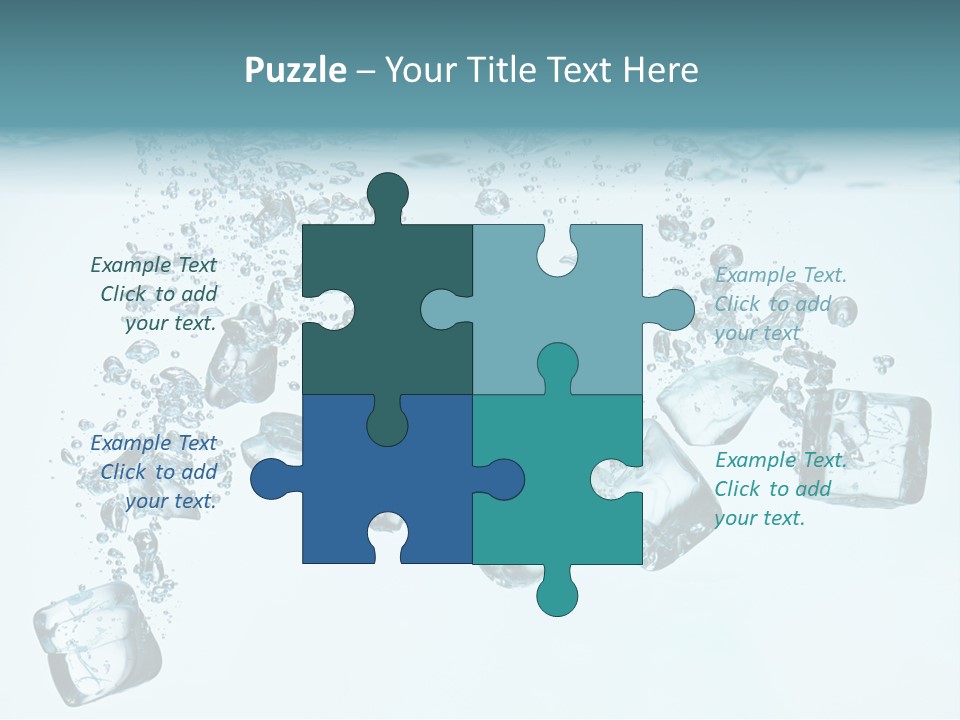 Pattern Abstract Square PowerPoint Template