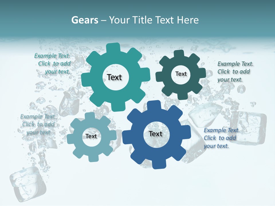 Pattern Abstract Square PowerPoint Template