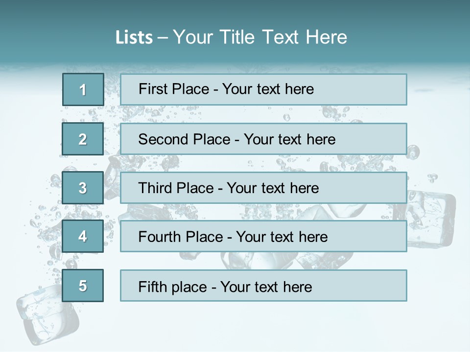 Pattern Abstract Square PowerPoint Template