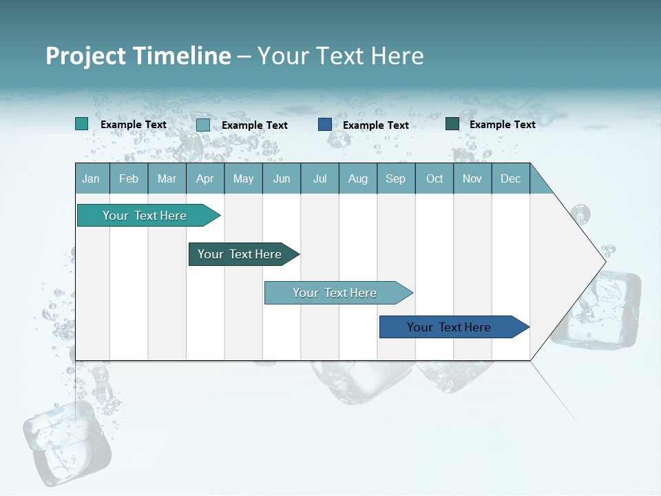 Pattern Abstract Square PowerPoint Template