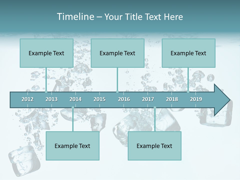 Pattern Abstract Square PowerPoint Template
