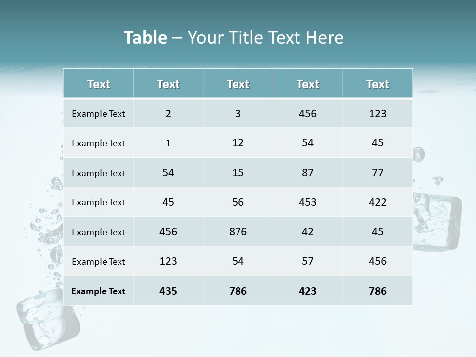 Pattern Abstract Square PowerPoint Template