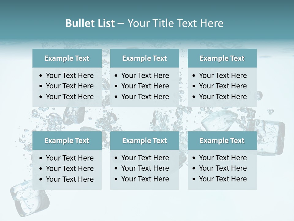 Pattern Abstract Square PowerPoint Template