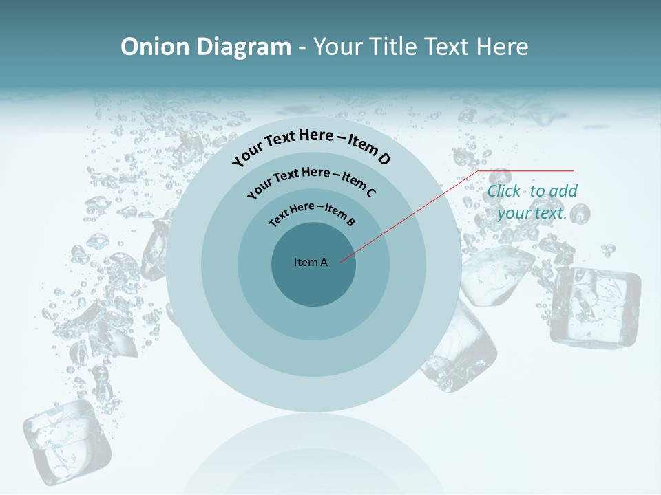 Pattern Abstract Square PowerPoint Template