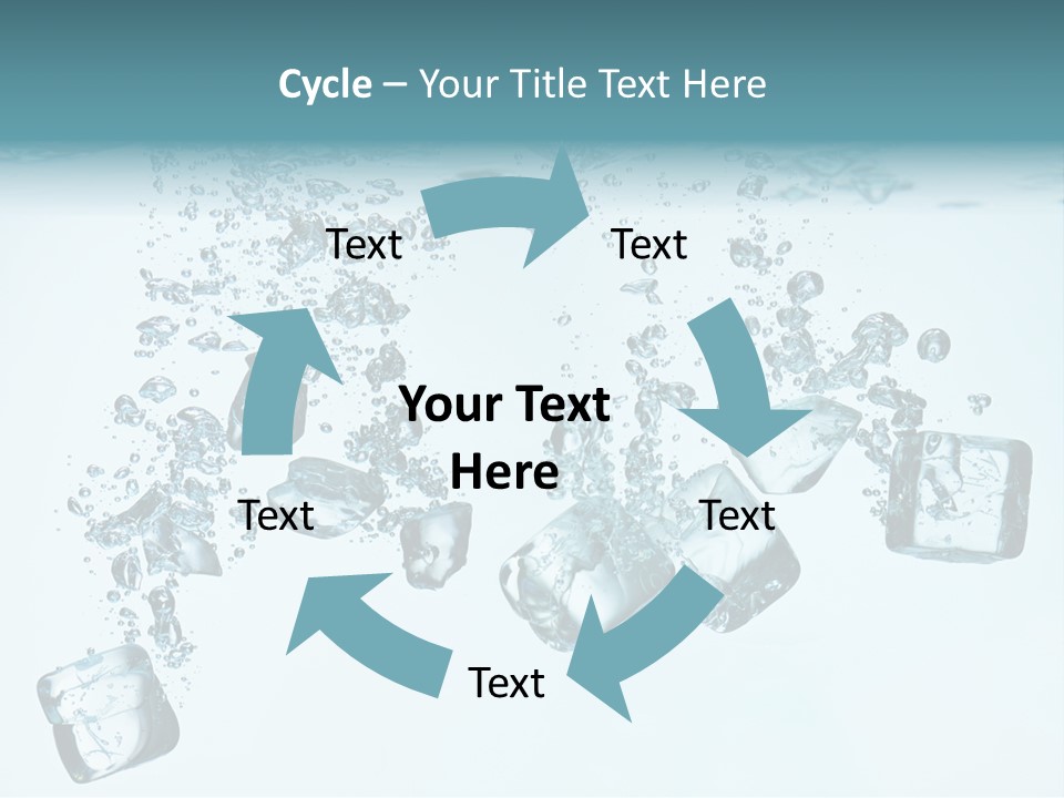 Pattern Abstract Square PowerPoint Template