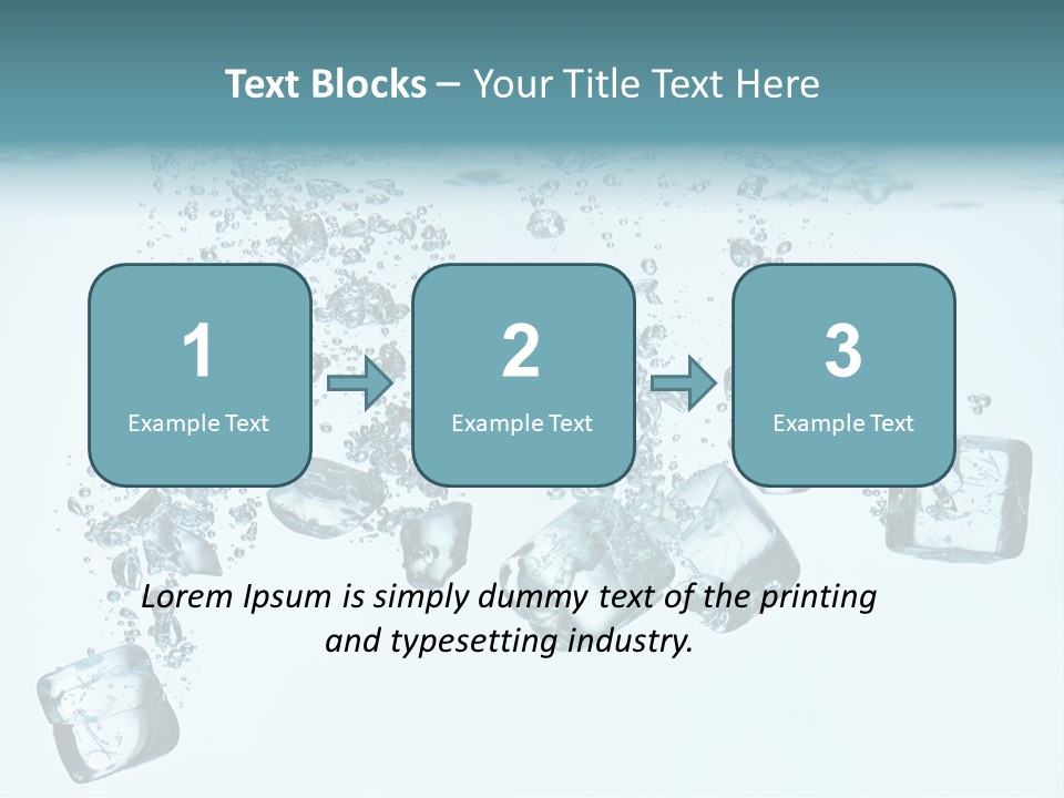 Pattern Abstract Square PowerPoint Template