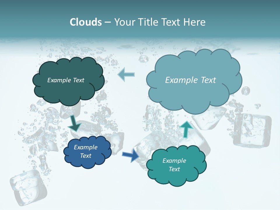 Pattern Abstract Square PowerPoint Template
