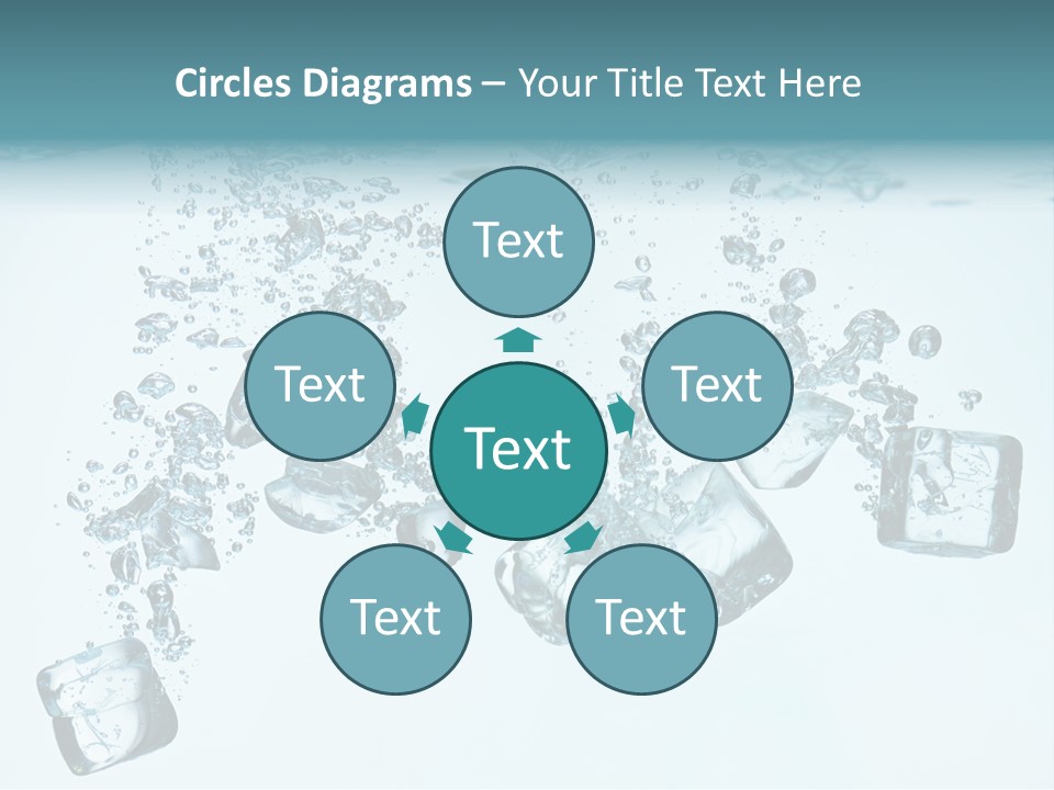 Pattern Abstract Square PowerPoint Template