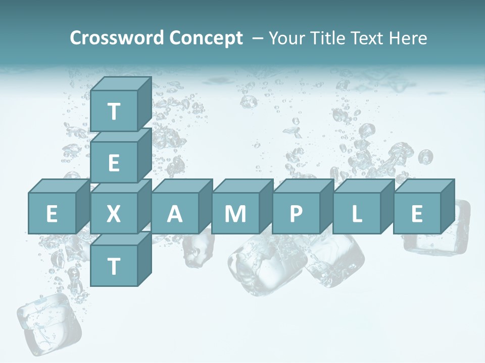 Pattern Abstract Square PowerPoint Template