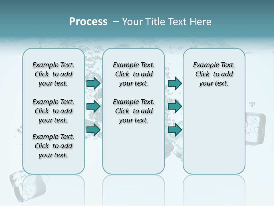 Pattern Abstract Square PowerPoint Template
