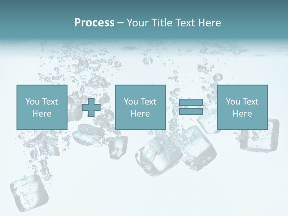 Pattern Abstract Square PowerPoint Template