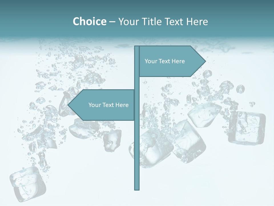 Pattern Abstract Square PowerPoint Template