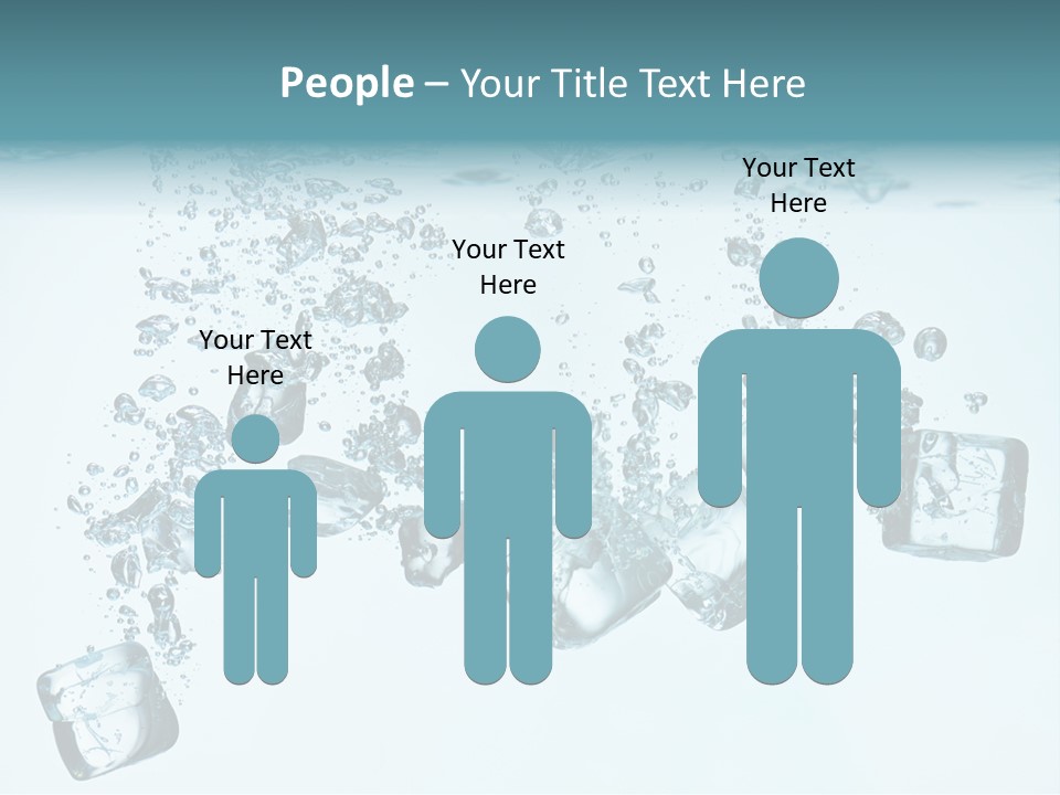 Pattern Abstract Square PowerPoint Template