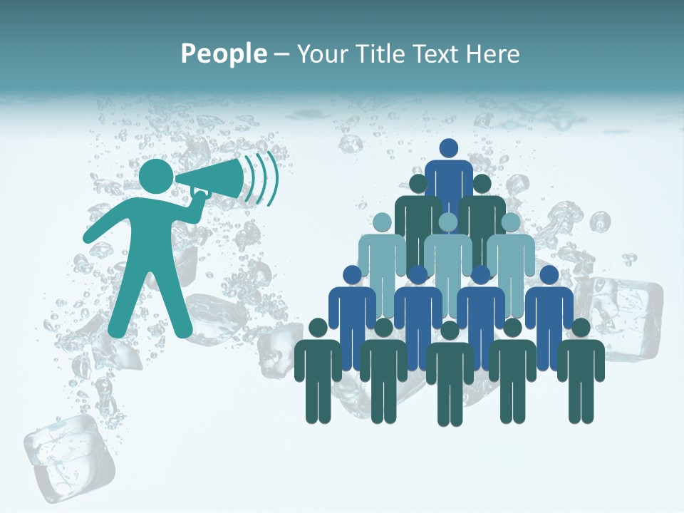 Pattern Abstract Square PowerPoint Template