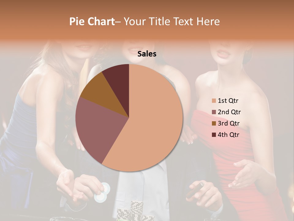 Portrait Club Gambling House PowerPoint Template
