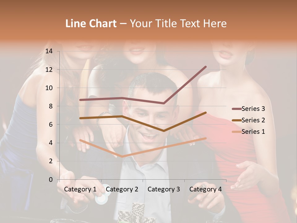 Portrait Club Gambling House PowerPoint Template
