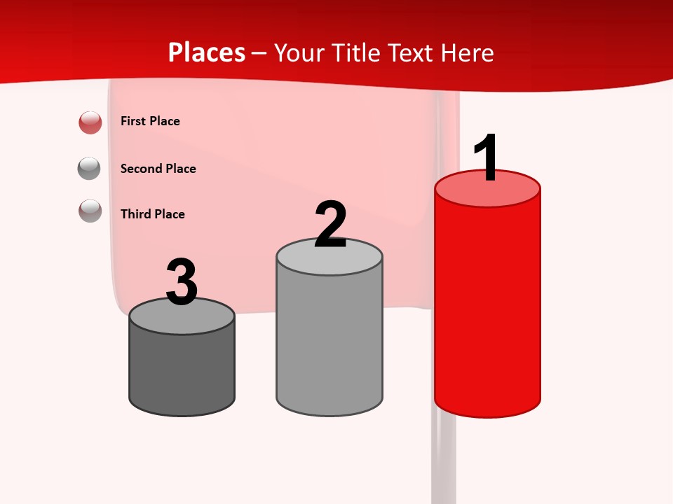 Start White Background Isolated PowerPoint Template