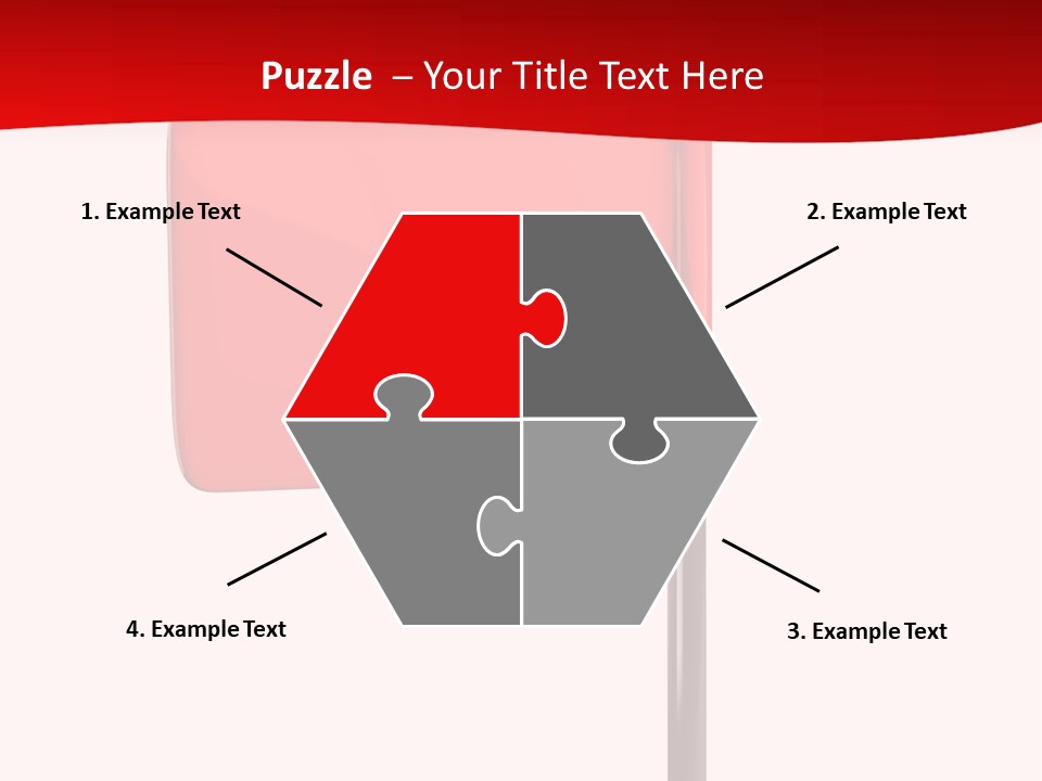 Start White Background Isolated PowerPoint Template