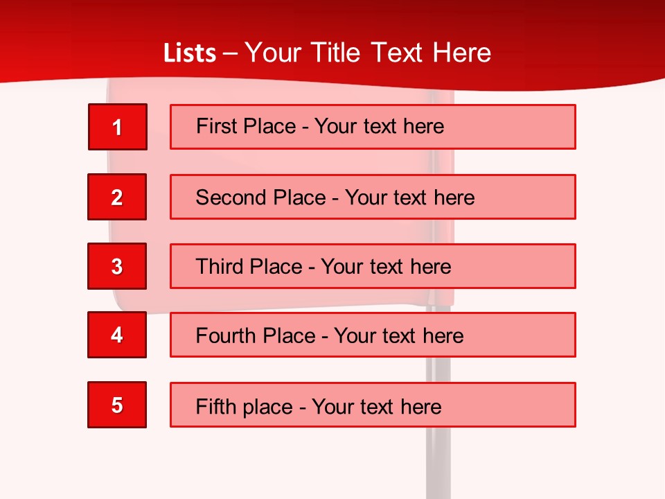 Start White Background Isolated PowerPoint Template