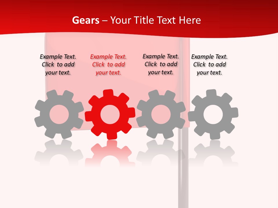 Start White Background Isolated PowerPoint Template