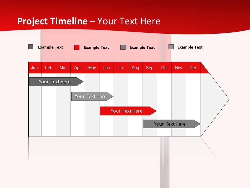 Start White Background Isolated PowerPoint Template