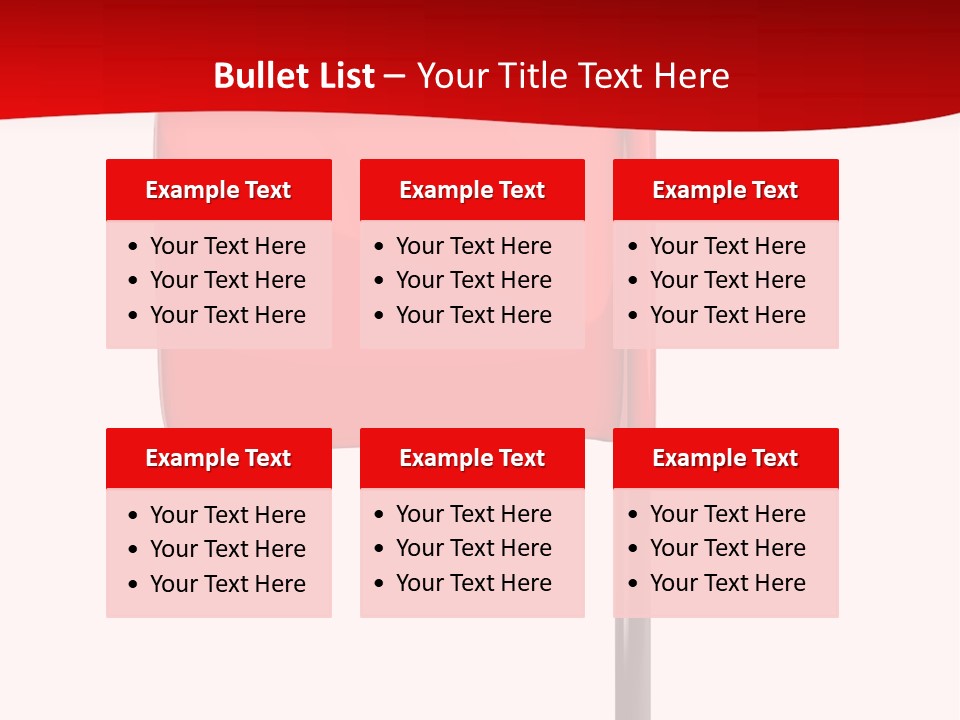 Start White Background Isolated PowerPoint Template