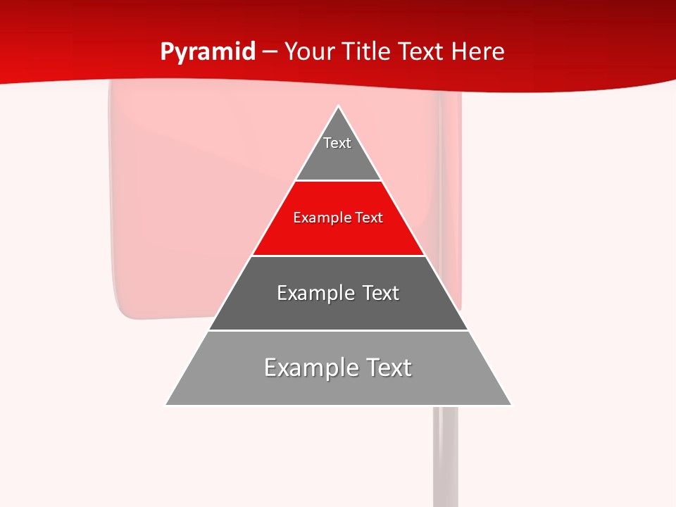 Start White Background Isolated PowerPoint Template