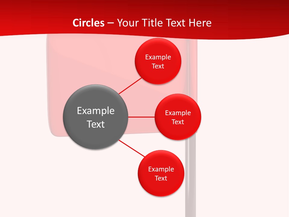 Start White Background Isolated PowerPoint Template