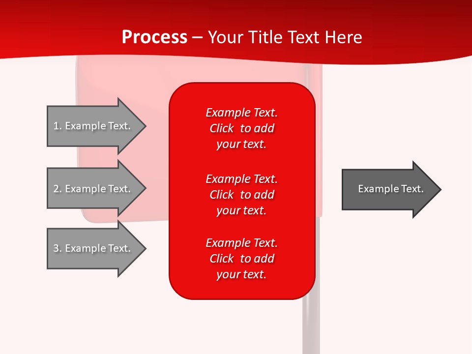 Start White Background Isolated PowerPoint Template