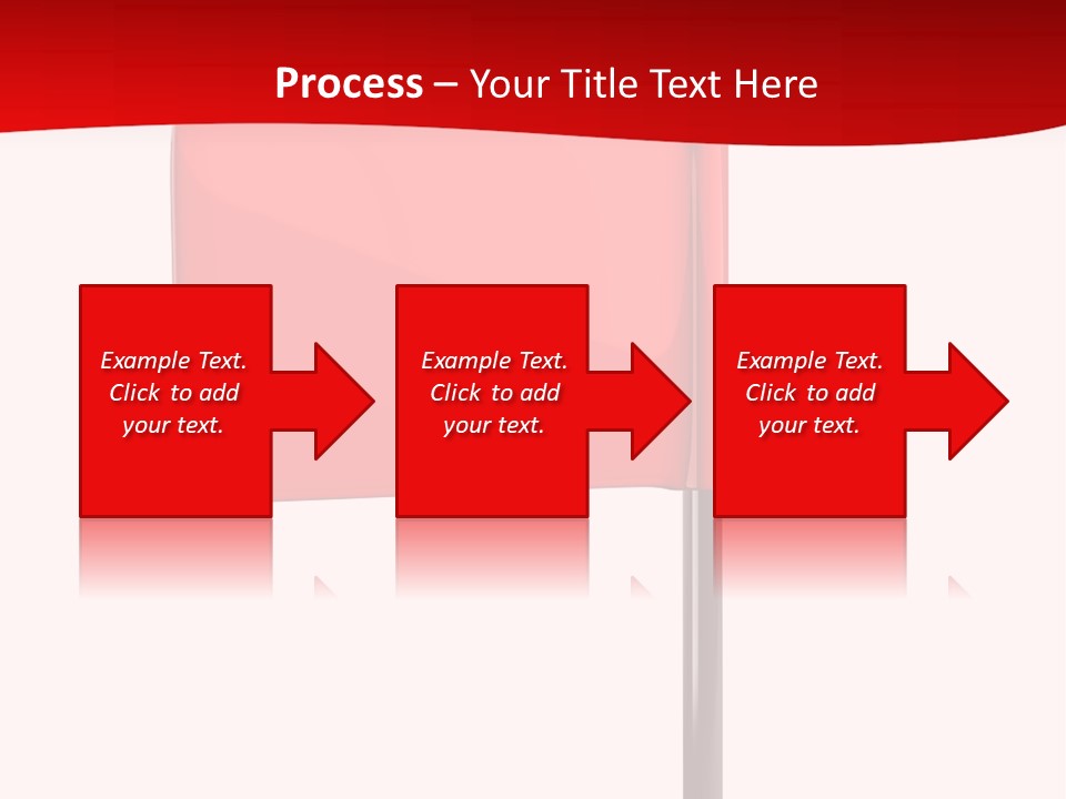 Start White Background Isolated PowerPoint Template