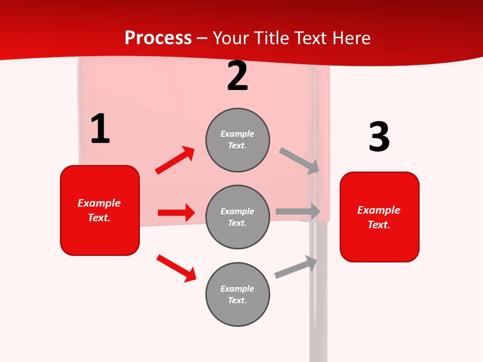 Start White Background Isolated PowerPoint Template