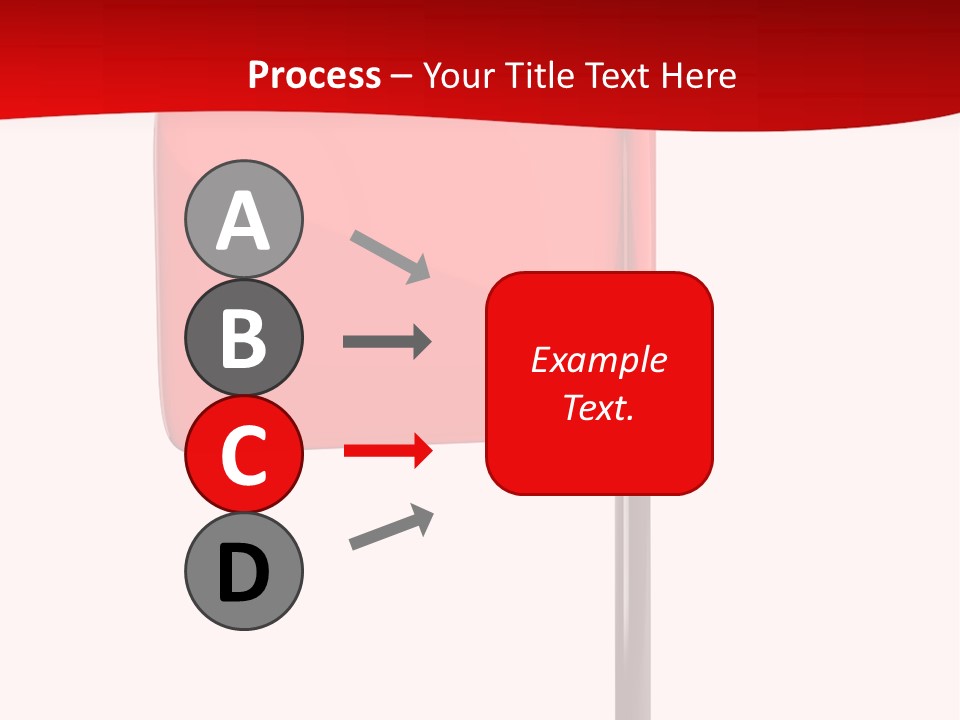 Start White Background Isolated PowerPoint Template