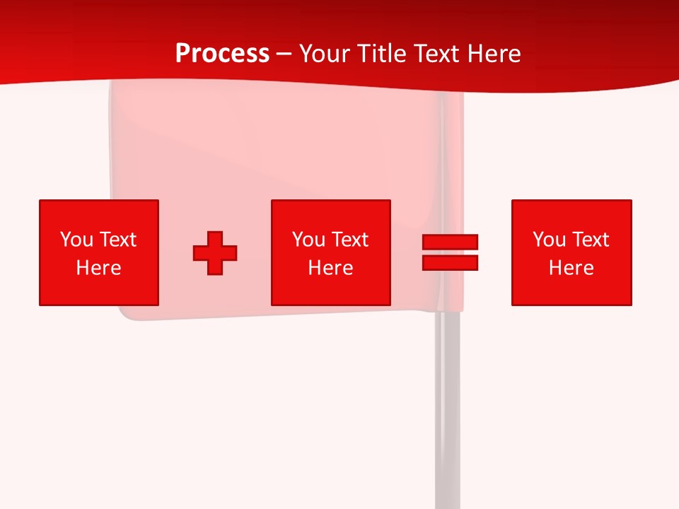 Start White Background Isolated PowerPoint Template