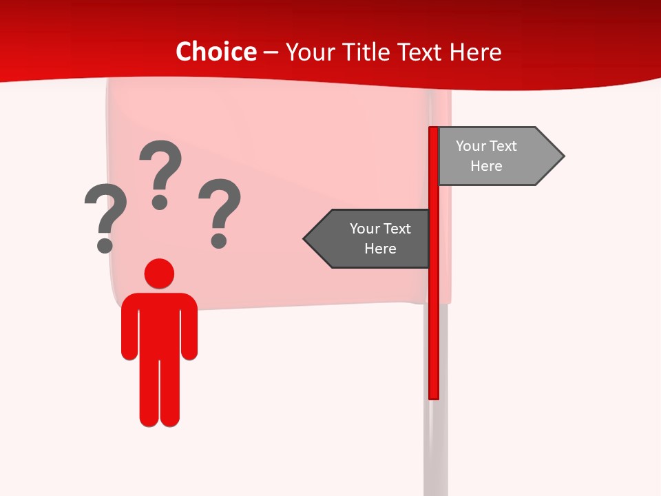 Start White Background Isolated PowerPoint Template