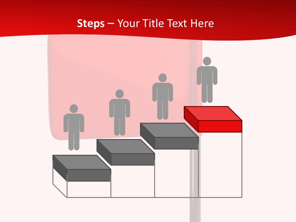 Start White Background Isolated PowerPoint Template