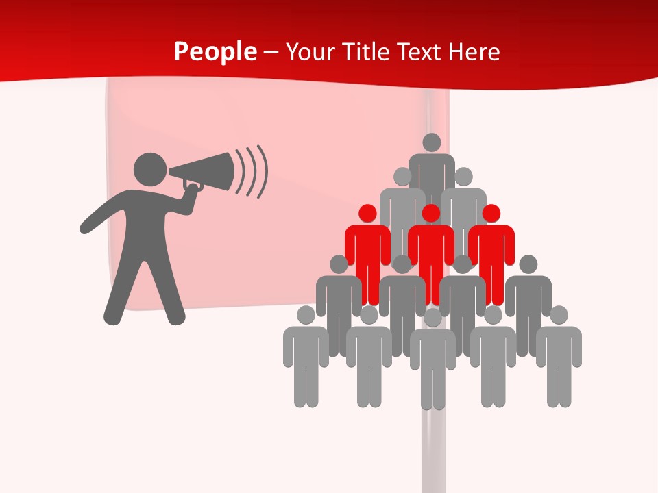 Start White Background Isolated PowerPoint Template