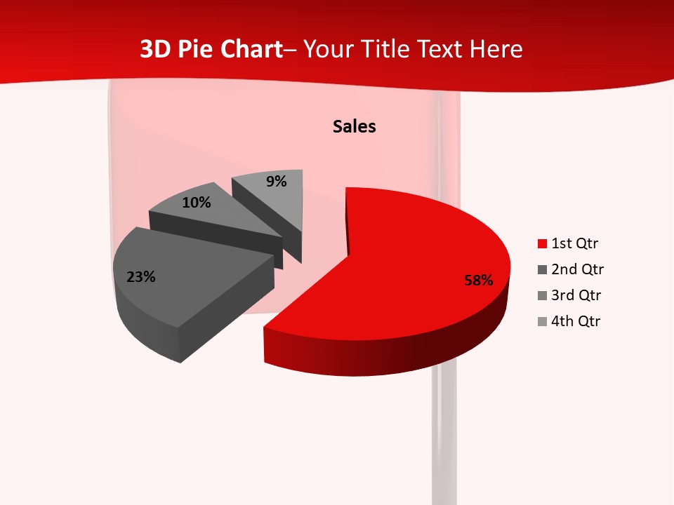 Start White Background Isolated PowerPoint Template