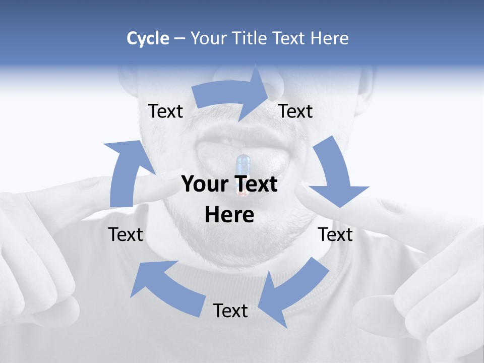 Pharmacy Illne Narcotic PowerPoint Template