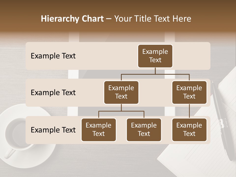 A Tablet Computer Sitting On Top Of A Desk Next To A Cup Of Coffee PowerPoint Template