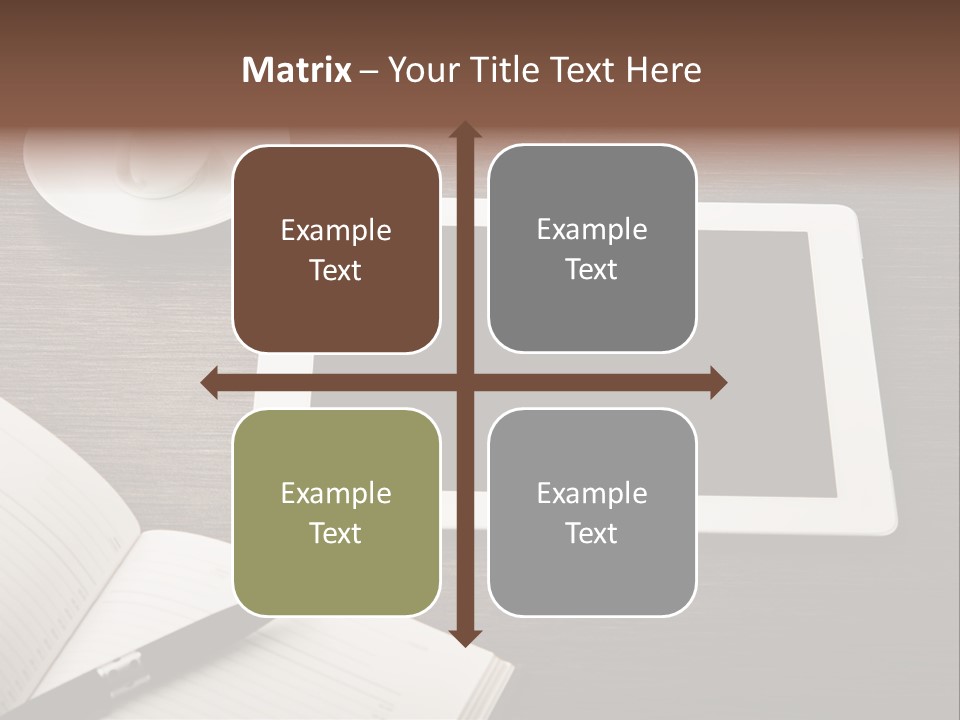 Break Table Place PowerPoint Template
